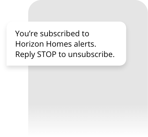 SMS Compliance Message