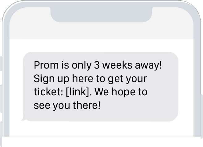 Sample Text Message