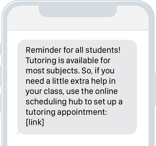 Sample Text Message