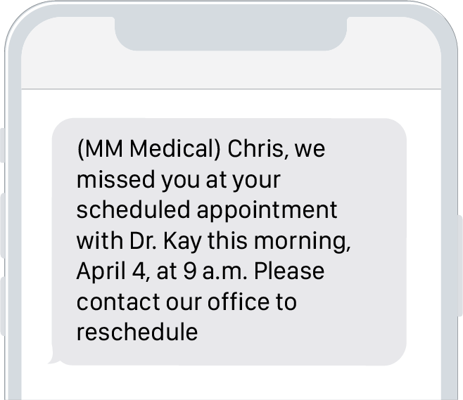Sample Text Message