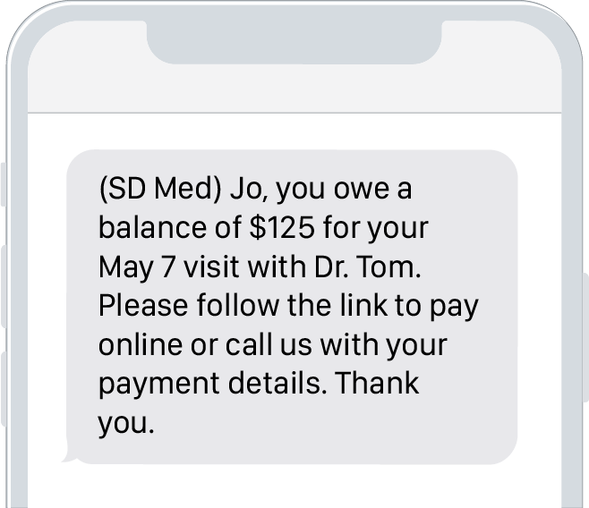 Sample Text Message