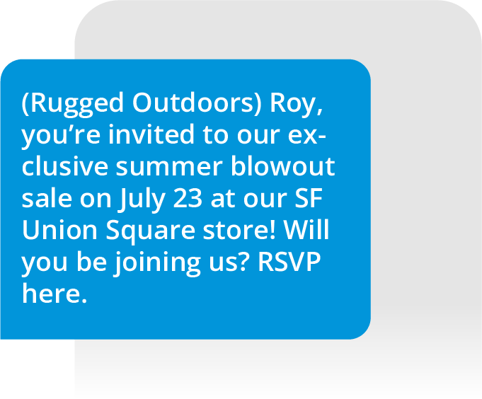 Sample Text Message