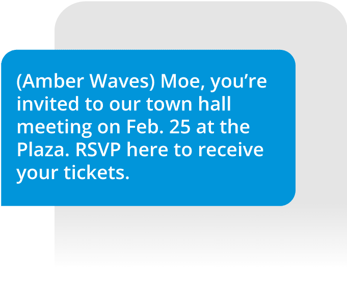 Sample Text Message