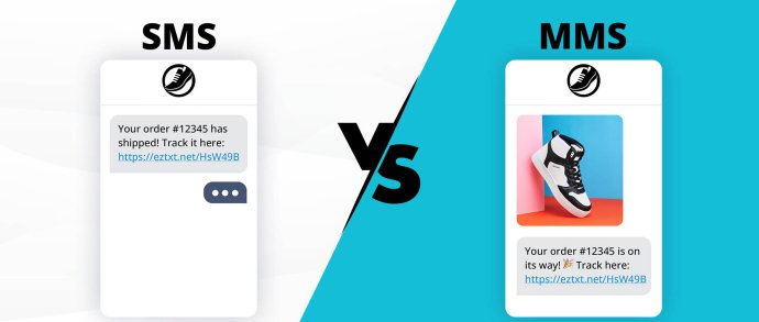 SMS vs MMS messages