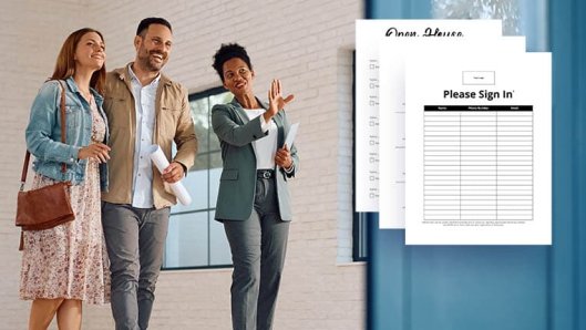 SMS marketing sign in sheets