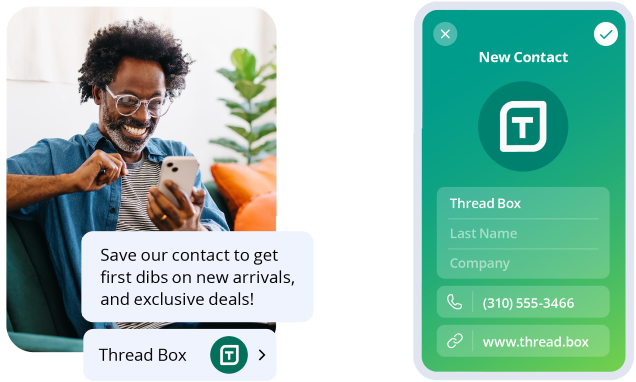 Contact cards