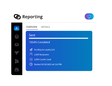 Tracking for mass texting