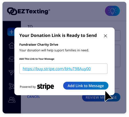 How to use text to give with EZ Texting