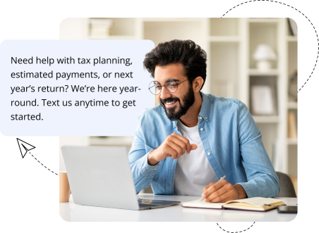 Tax season and beyond texting reaches customers